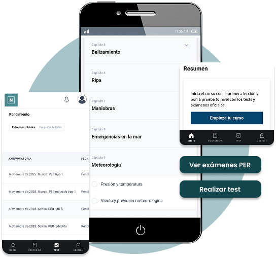 Nuestra plataforma del curso PER online